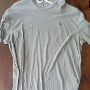 Polo Ralph Lauren 2XB light gray short sleeved shirt with blue horse